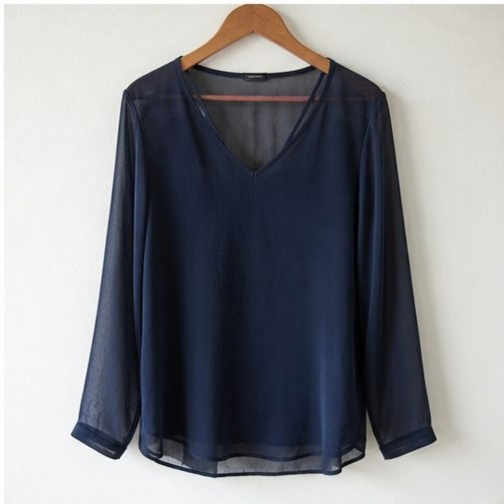 Navy Cami Blouse